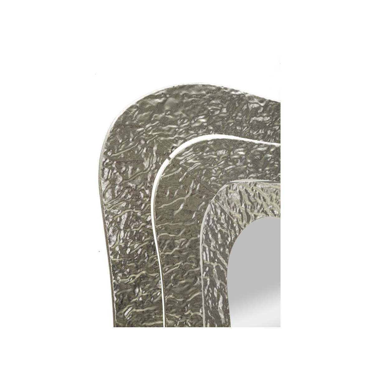 Specchio aury square cm 74x7x79 (misura specchio cm 33x36)