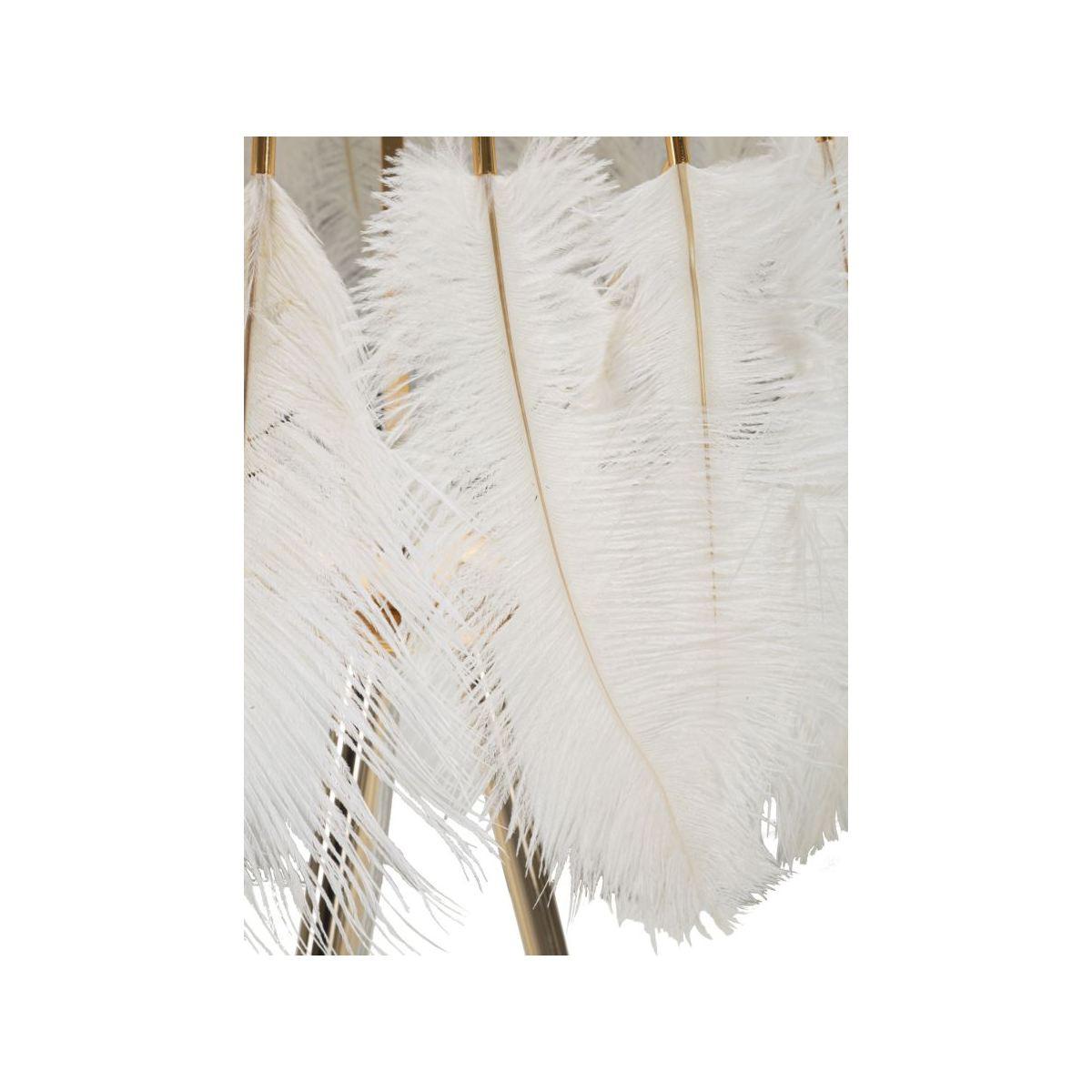 Lampada da terra feather stand cm Ø 46x147