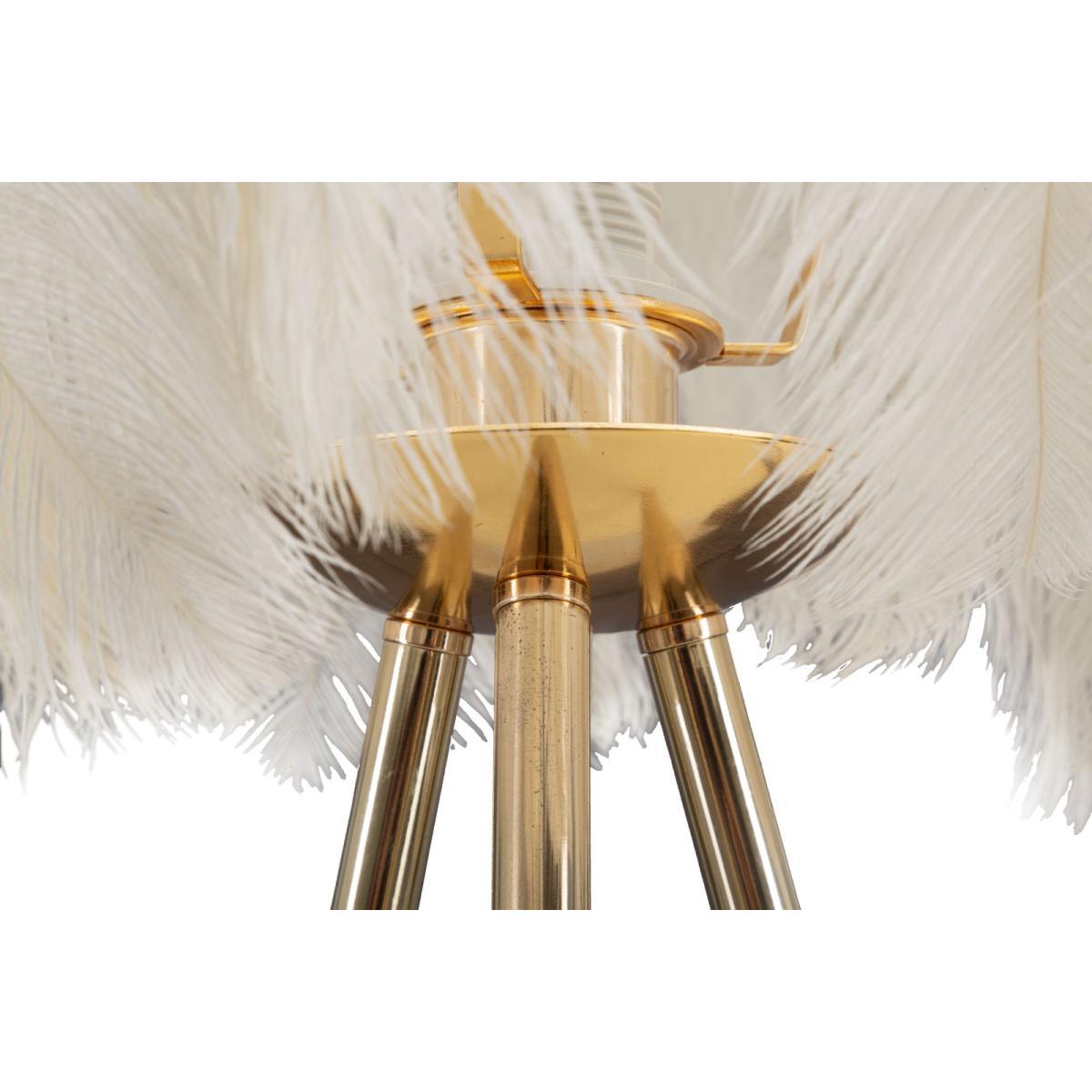Lampada da tavolo feather stand cm Ø 40x60