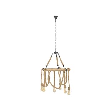 Lampadario rope circle cm Ø 64x90