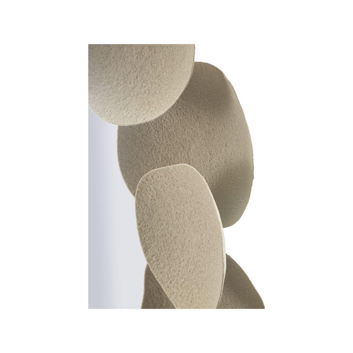 Specchio da muro dune cm 85x7,5x85 (misura specchio cm Ø 62)