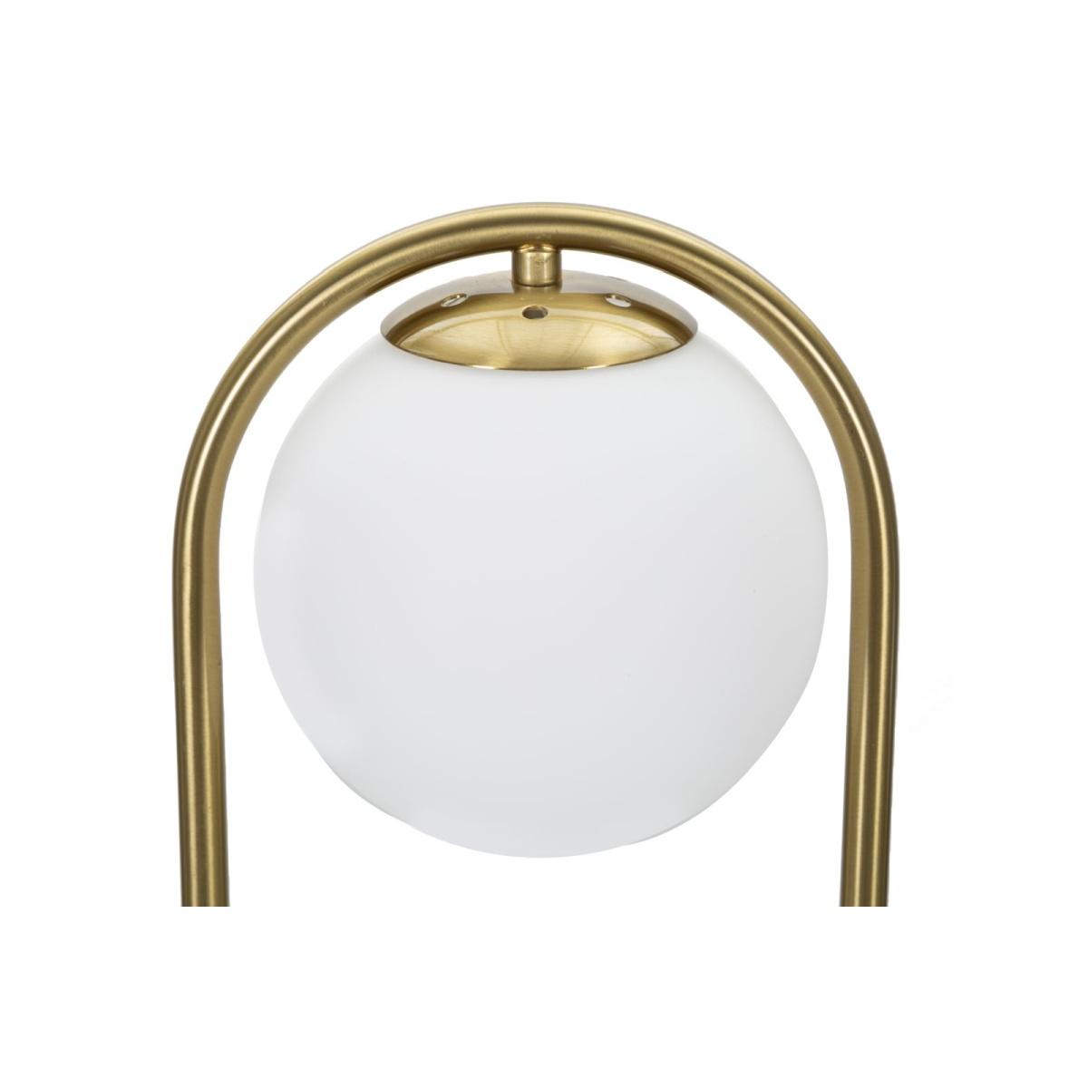 Lampada da tavolo glamy arc -a- cm Ø 21x47