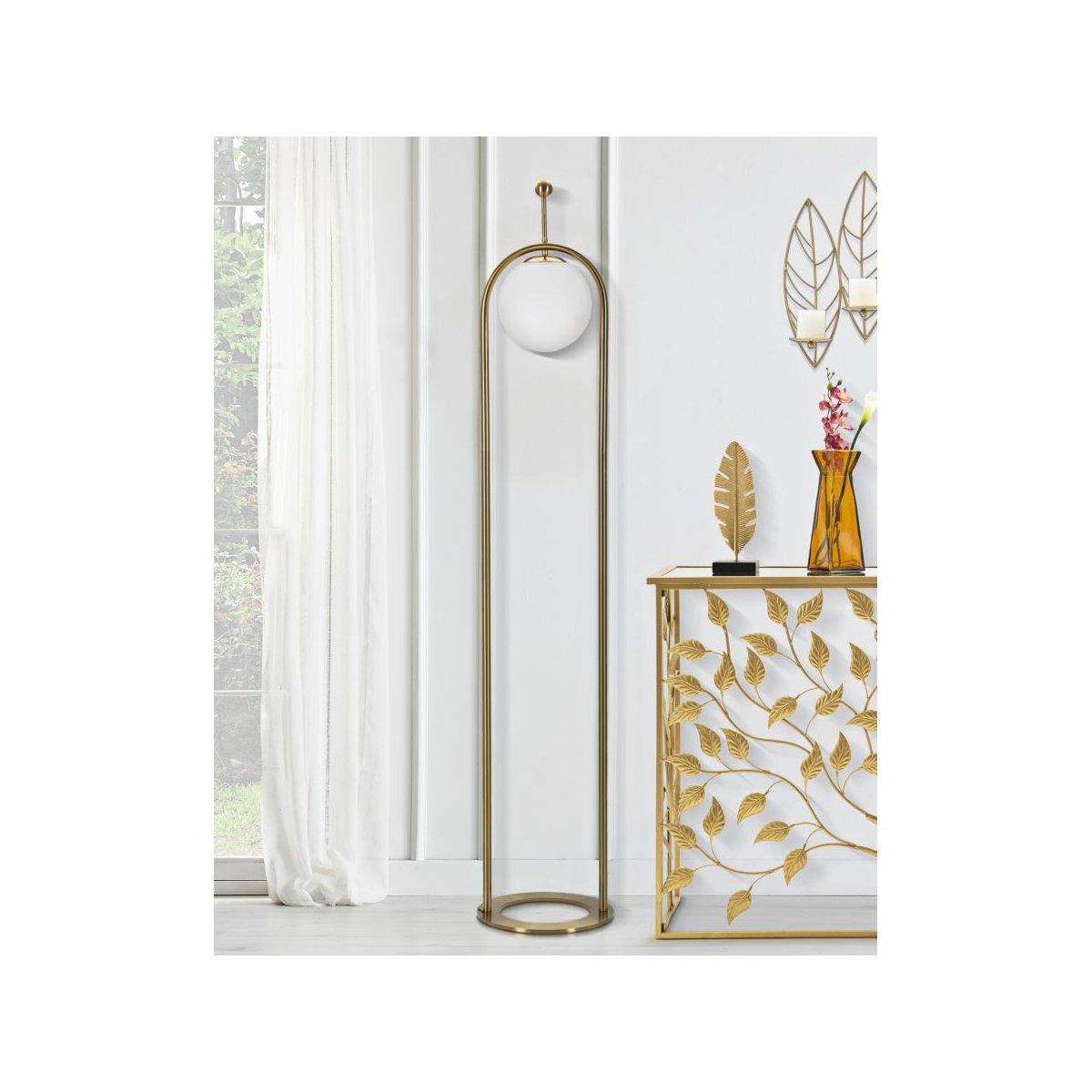 Lampada da terra glamy arc cm Ø 28x168
