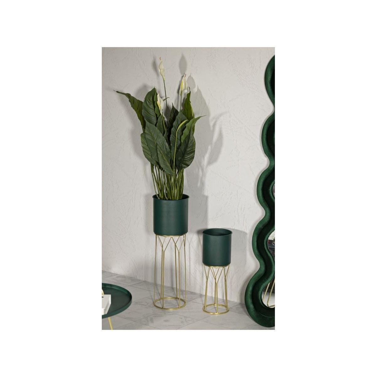 P/vasi grent stand set 2 pz cm Ø 23x70-19x50