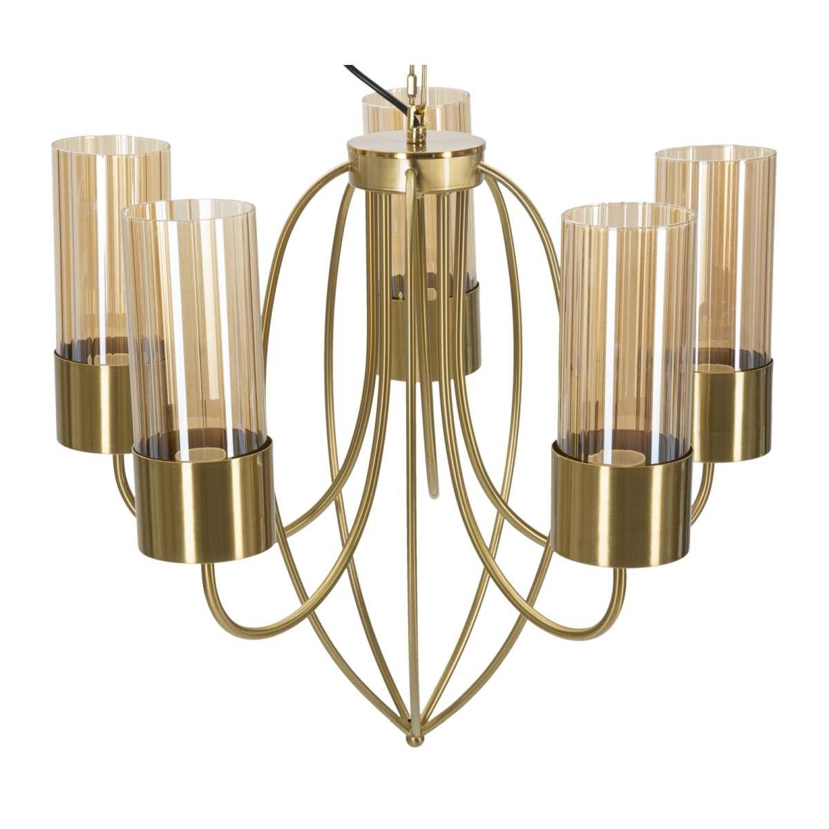 Lampadario versailles 5 luci cm Ø 60x103