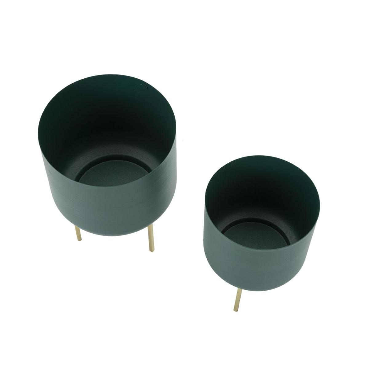 P/vasi grent set 2 pz cm Ø 20x29-16x24