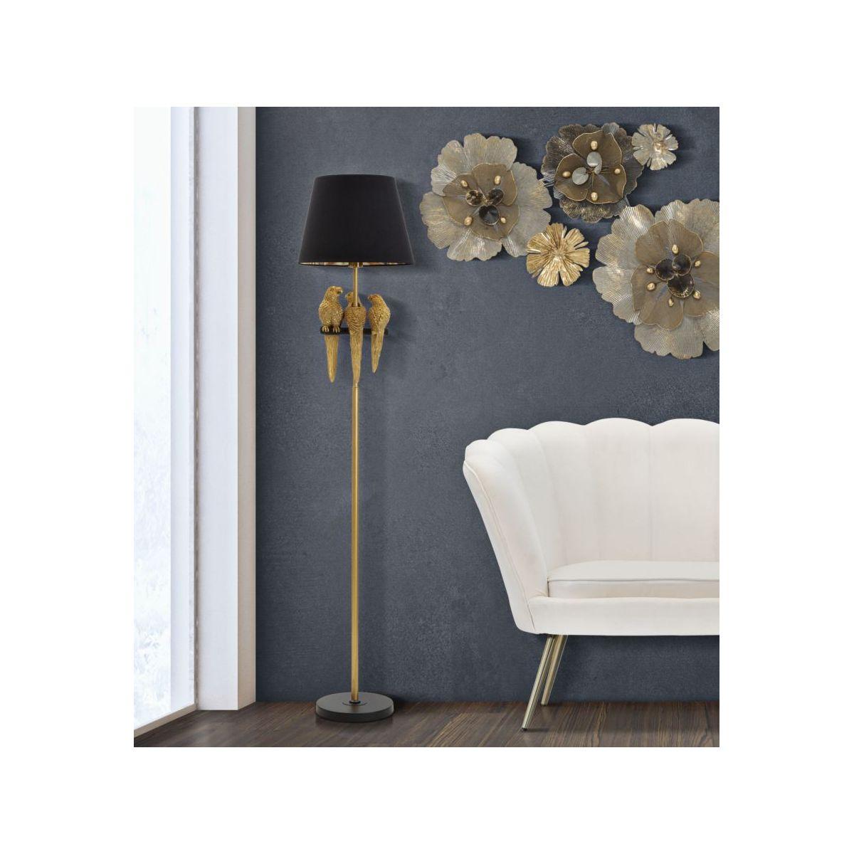 Lampada da terra pappagallo cm Ø 37x164,5