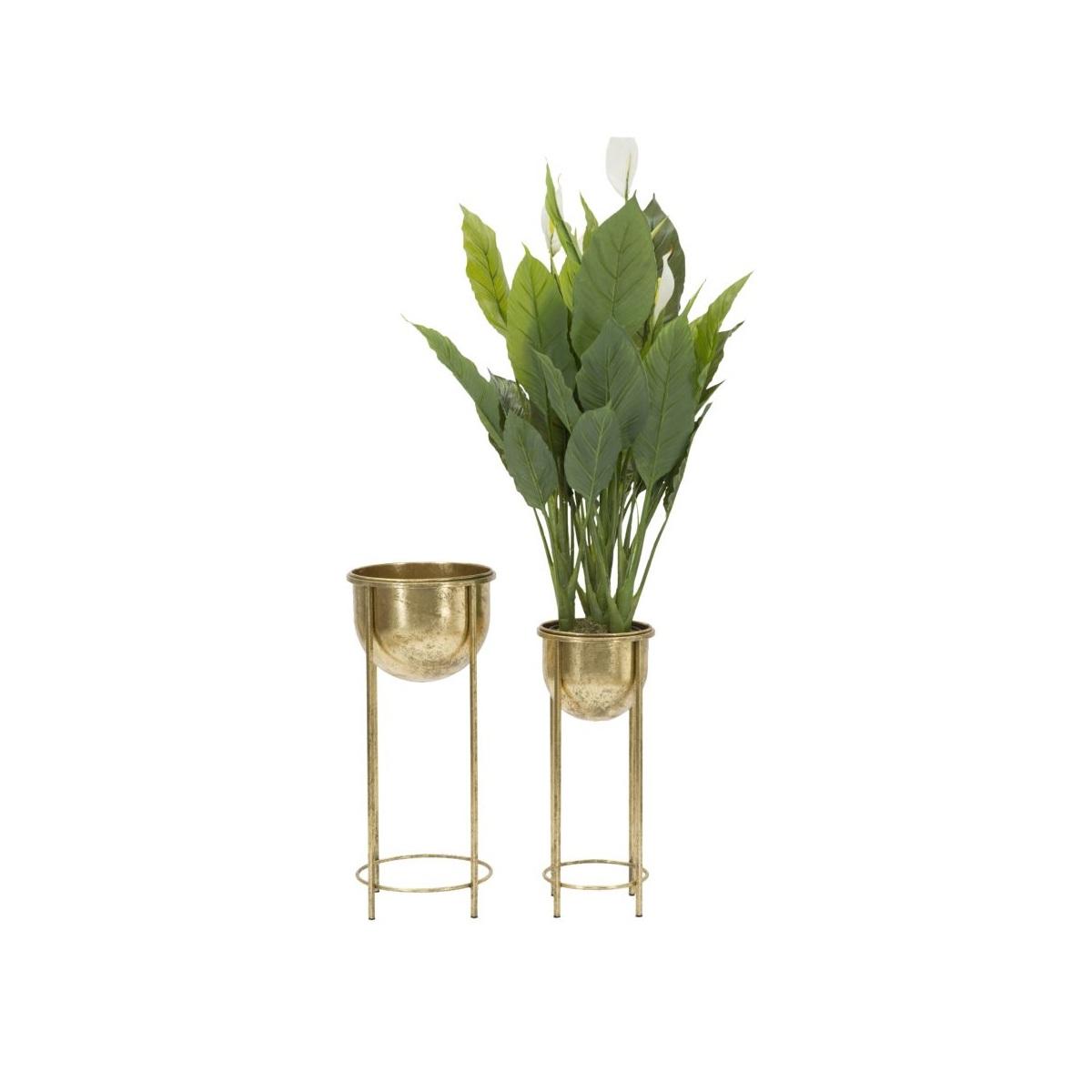 P/vasi glam coppia cm Ø 27x62-21,5x52