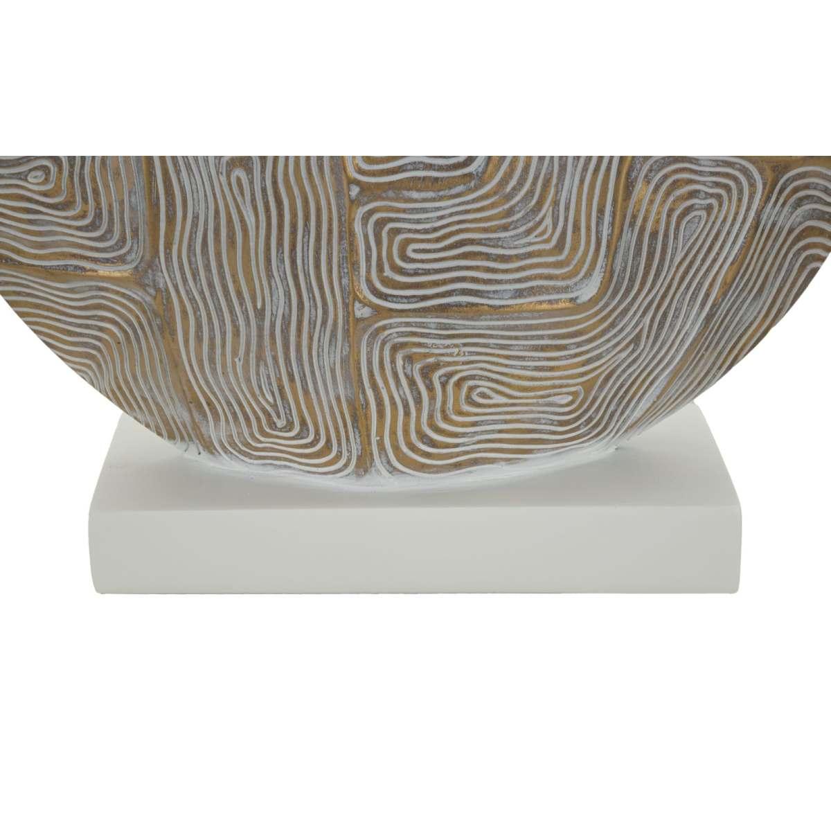 Lampada da tavolo resina eclips cm Ø 38x64