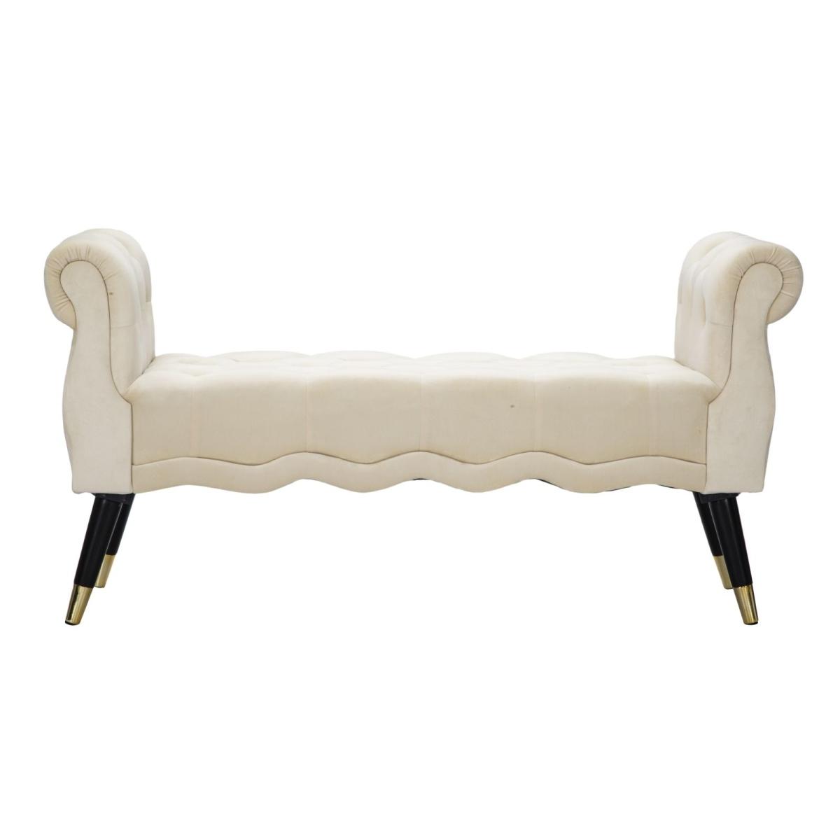 Panchetta paris crema/gold cm 120x40x60