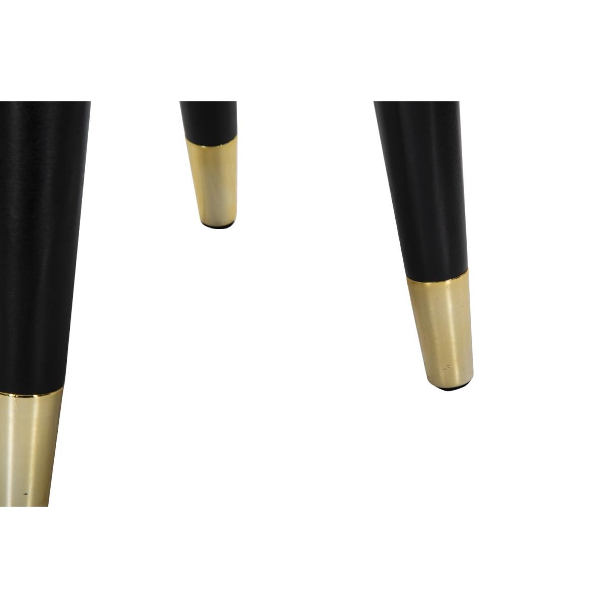 Sgabello paris crema/gold cm Ø 35x40,5