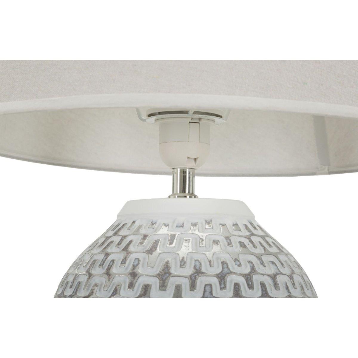 Lampada da tavolo resina wave cm Ø 35x65