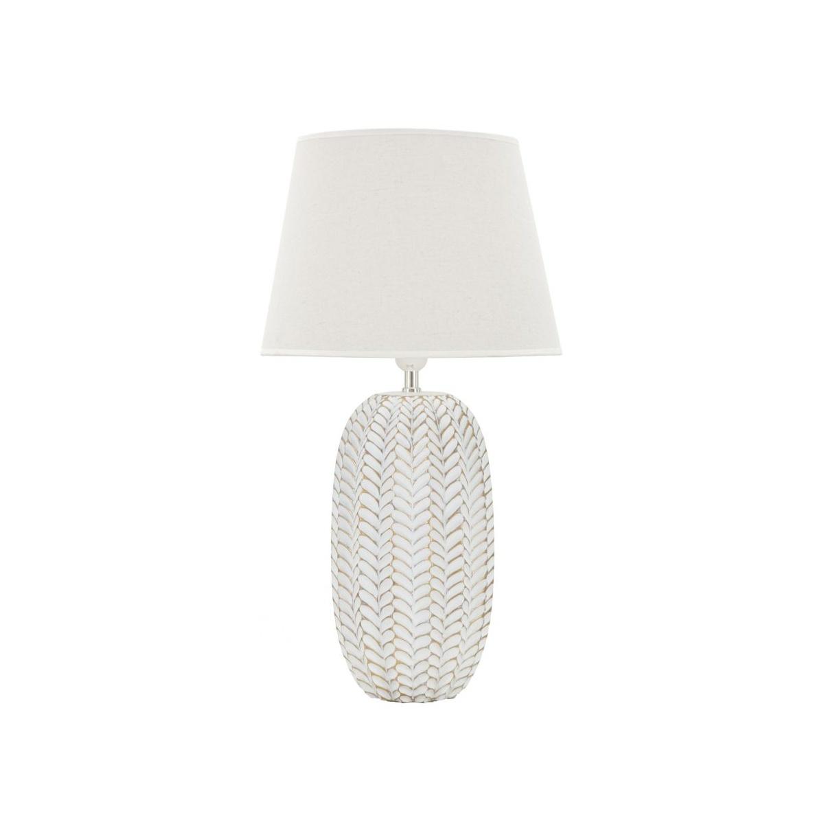 Lampada da tavolo resina leaf cm Ø 35x65