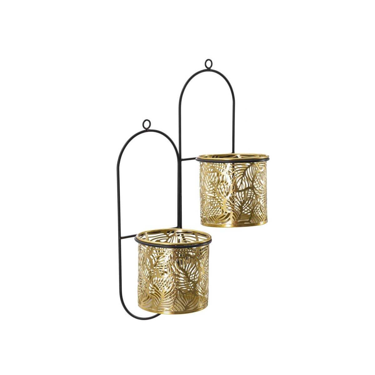 P/vaso da muro doppio hong cm 27x14x48 min 2