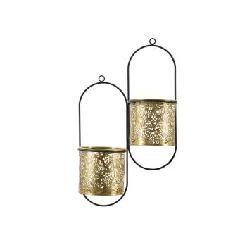 P/vaso da muro doppio hong cm 27x14x48 min 2