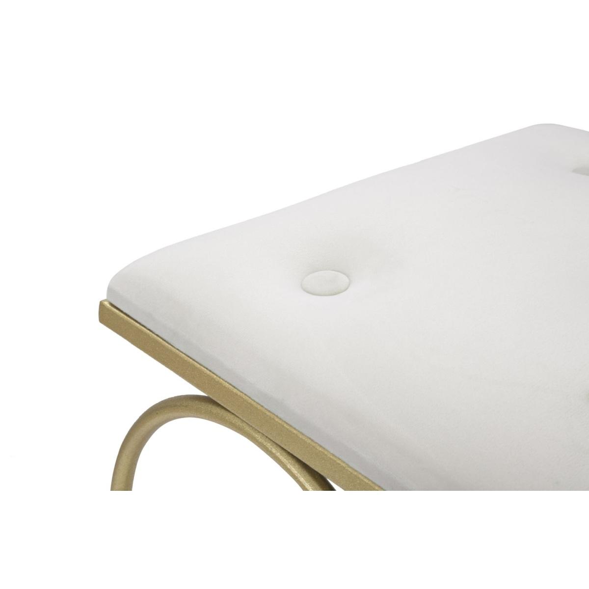 Sgabello heart crema cm 50x37,5x51,5