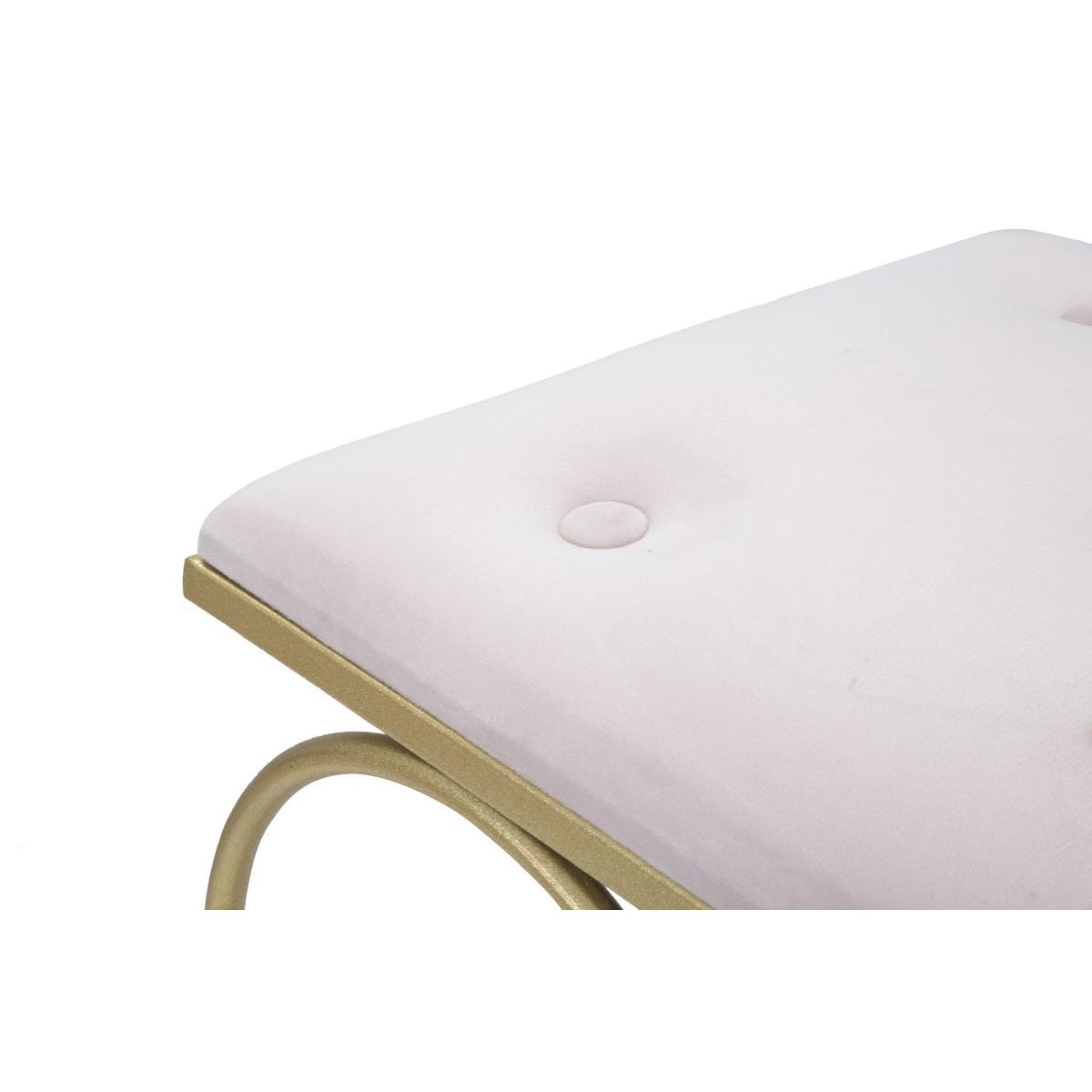 Sgabello heart rosa cm 50x37,5x51,5