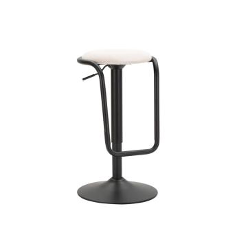 Sgabello bar destiny bianco cm Ø 41x61-83