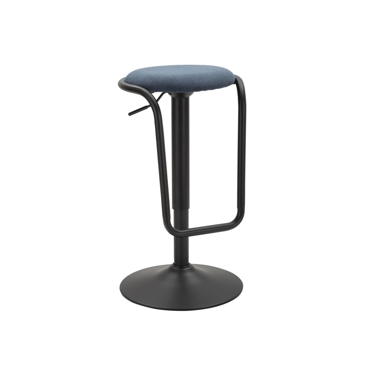 Sgabello bar destiny navy cm Ø 41x61-83