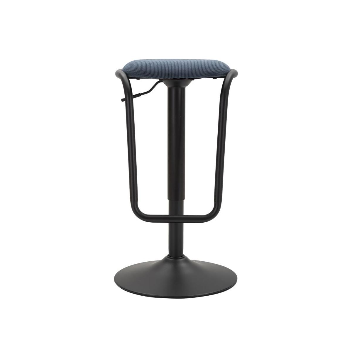 Sgabello bar destiny navy cm Ø 41x61-83