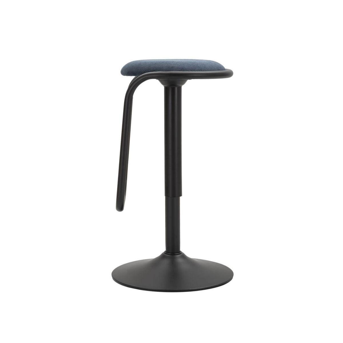Sgabello bar destiny navy cm Ø 41x61-83