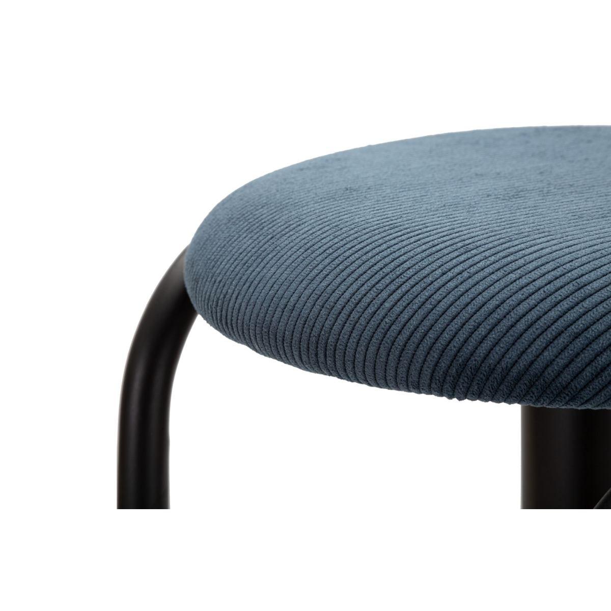 Sgabello bar destiny navy cm Ø 41x61-83