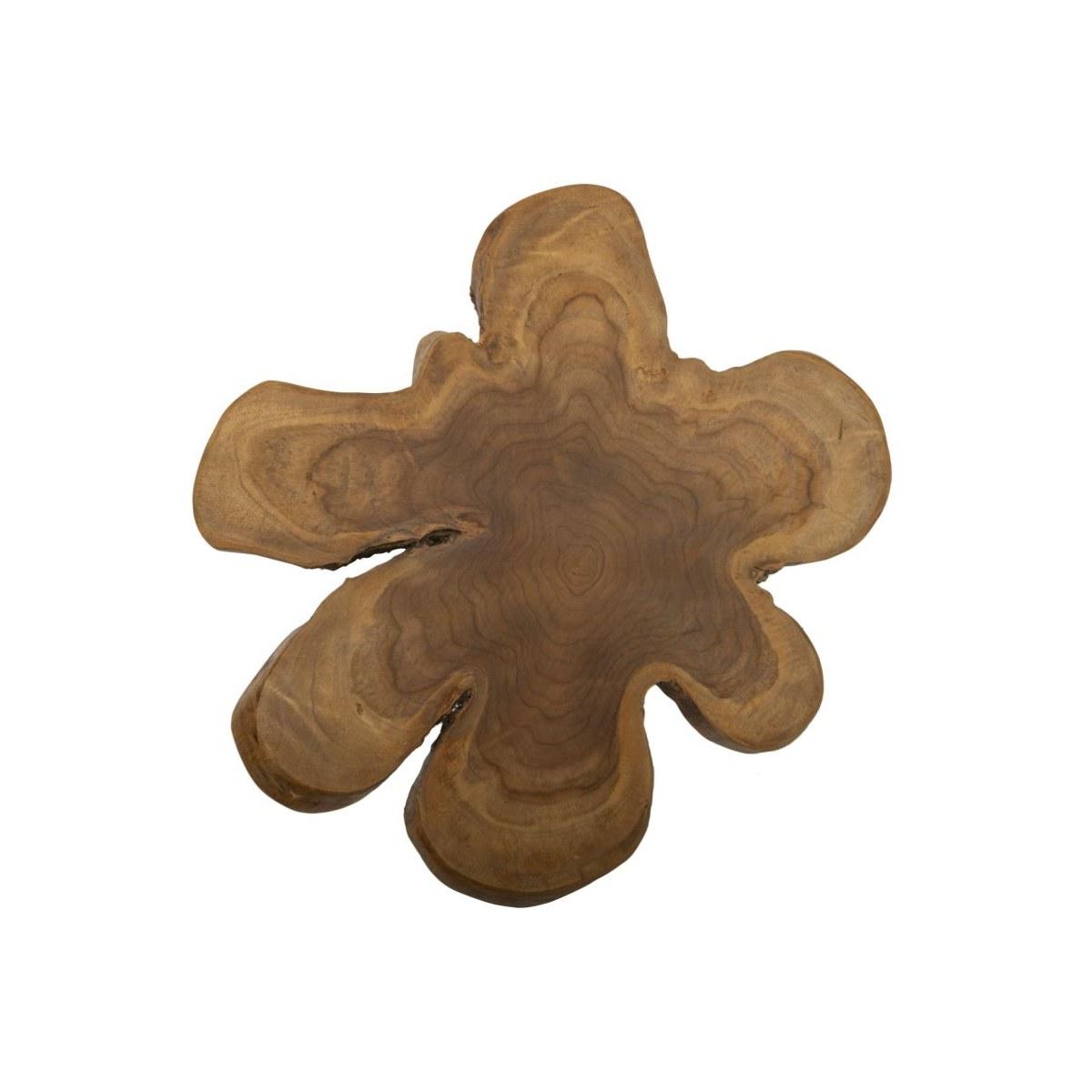 Tavolinetto bintang in teak ric. cm50x47x50 (pezzi unici - non rip. in serie)