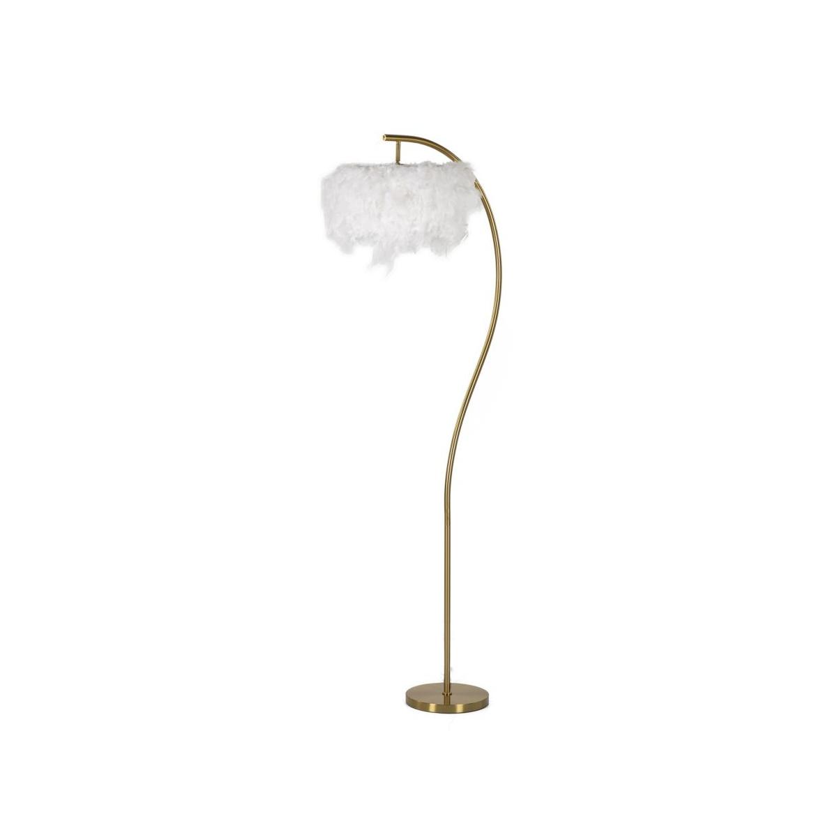 Lampada da terra semi arc cm 60x33x170