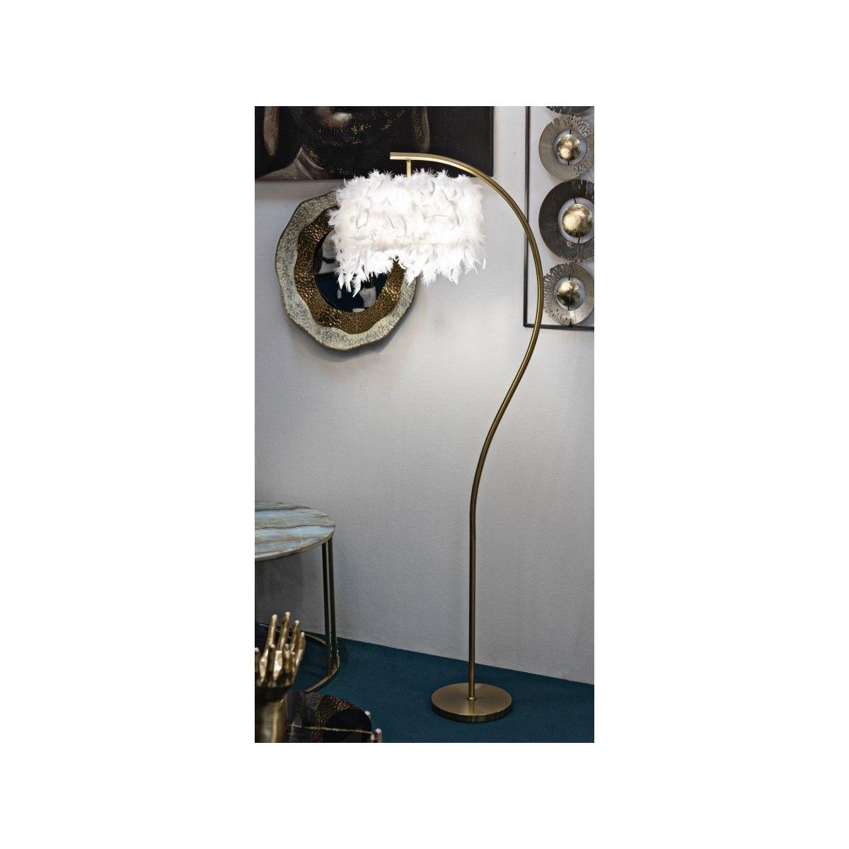 Lampada da terra semi arc cm 60x33x170