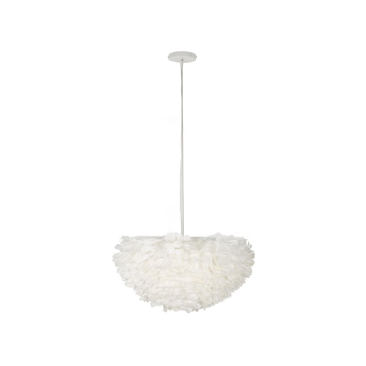 Lampadario feather cm Ø 60x30 (altezza con filo cm 110)