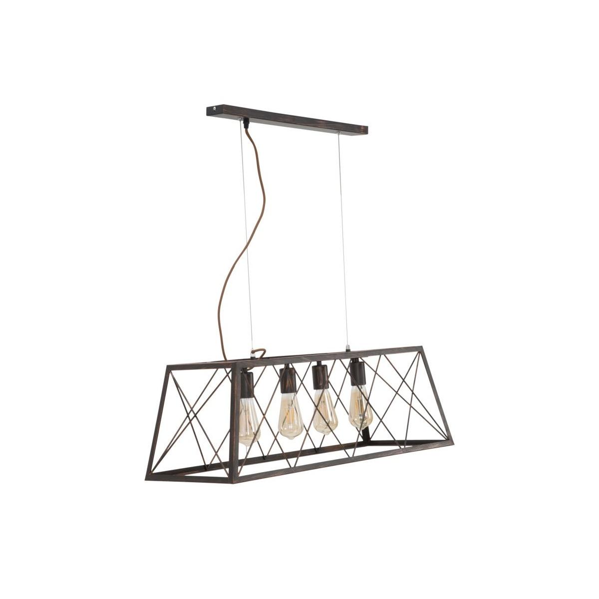 Lampadario industry cm 78x30x26,5