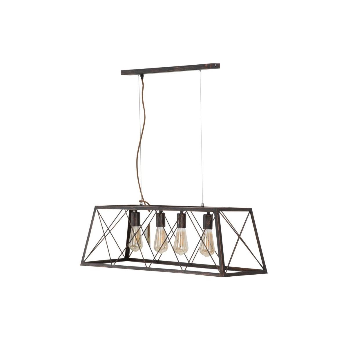 Lampadario industry cm 78x30x26,5