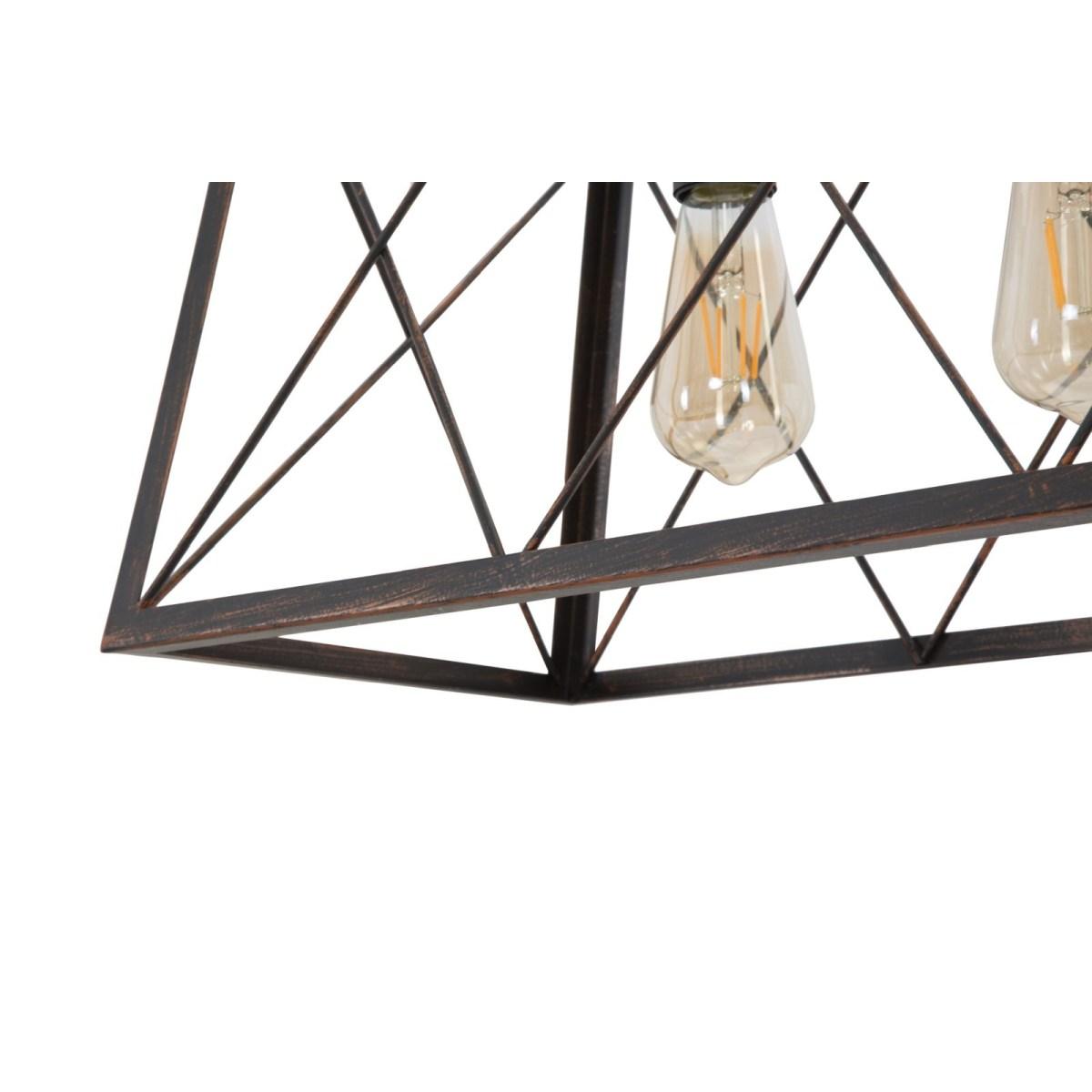 Lampadario industry cm 78x30x26,5