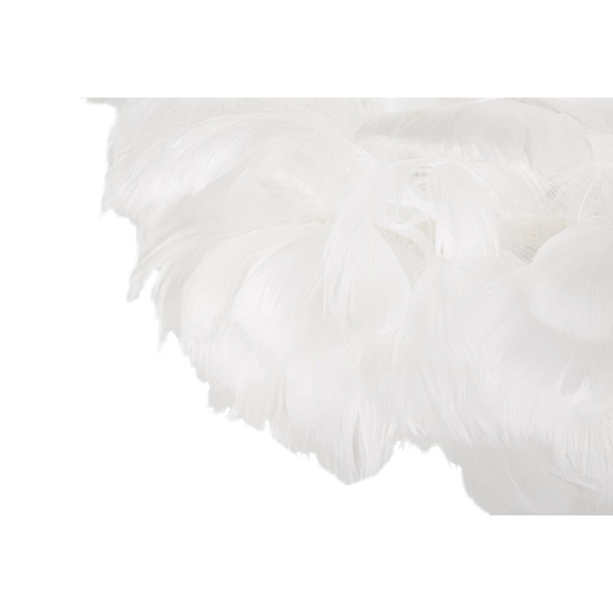Lampada da terra feathers slim bianca cm Ø 43x170