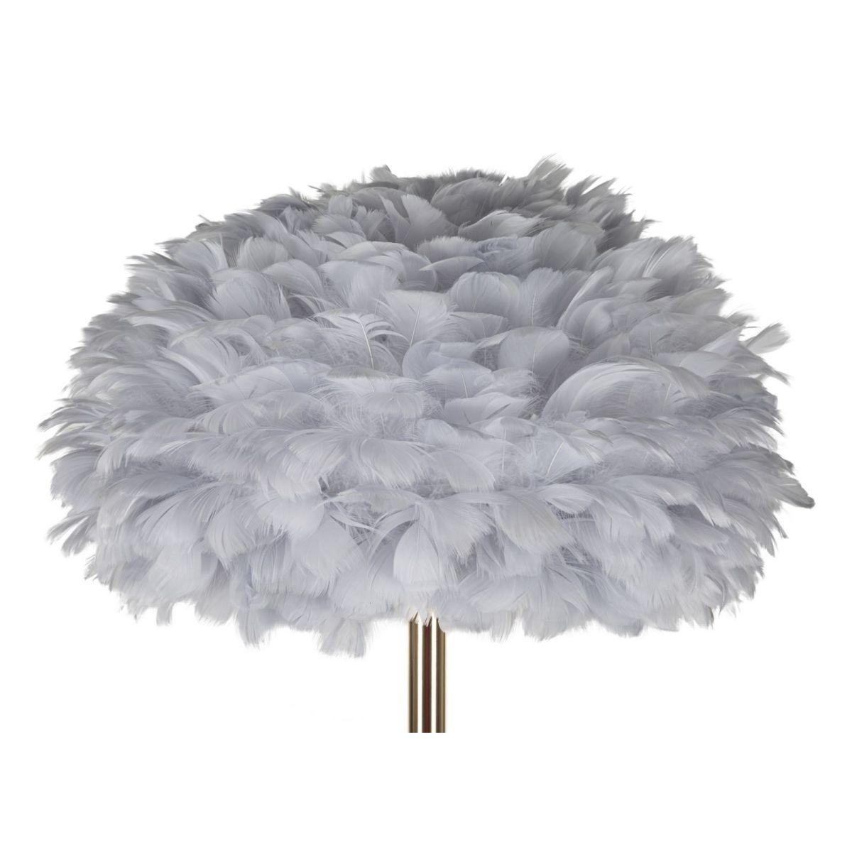 Lampada da terra feathers slim grigia cm Ø 43x170