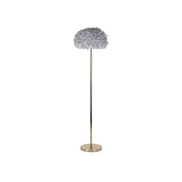 Lampada da terra feathers slim grigia cm Ø 43x170