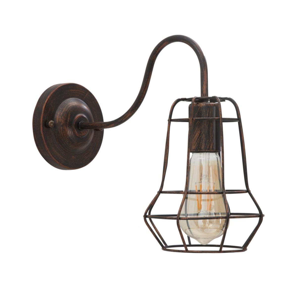 Lampada da muro industry -b- cm 33x15x27,5 min 2