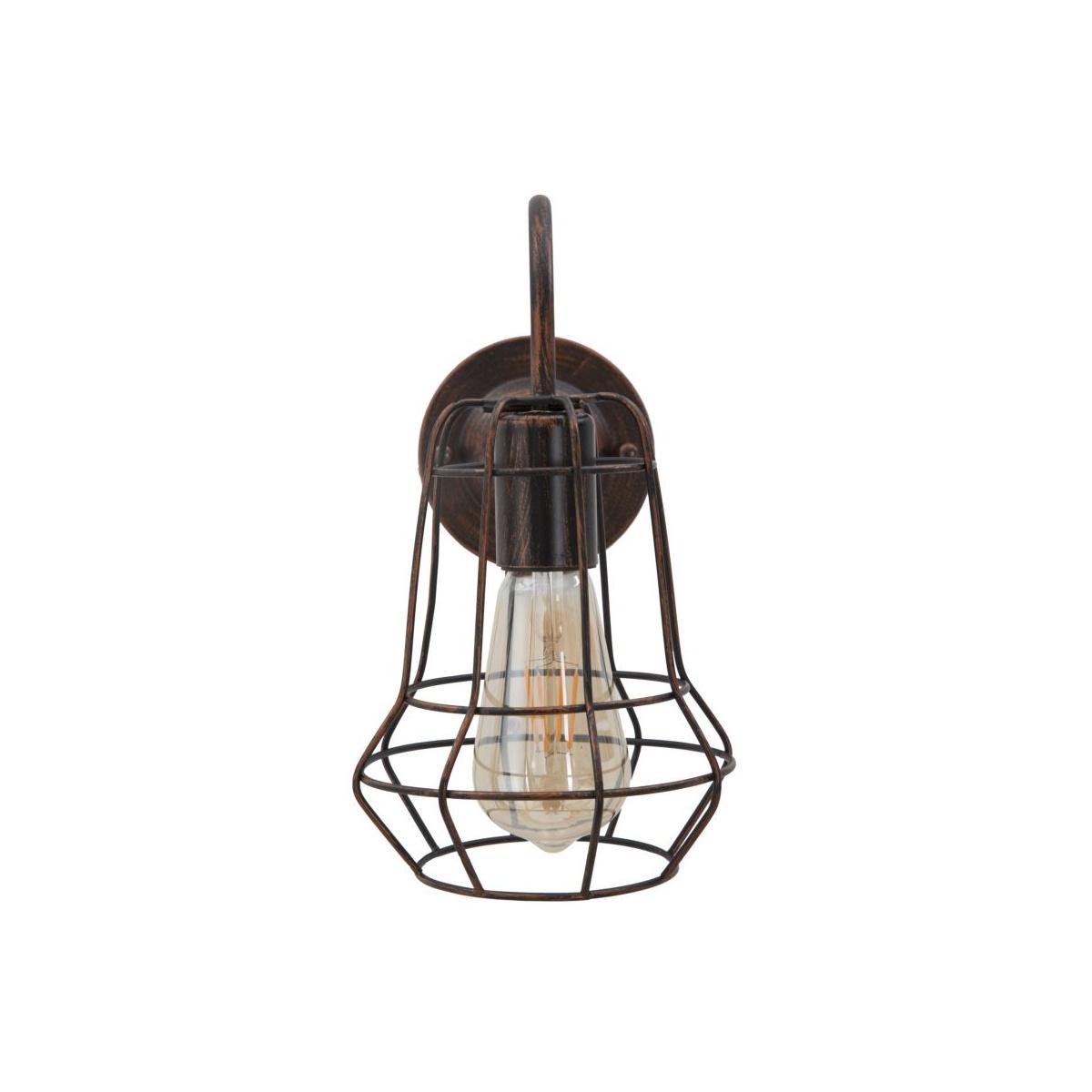 Lampada da muro industry -b- cm 33x15x27,5 min 2