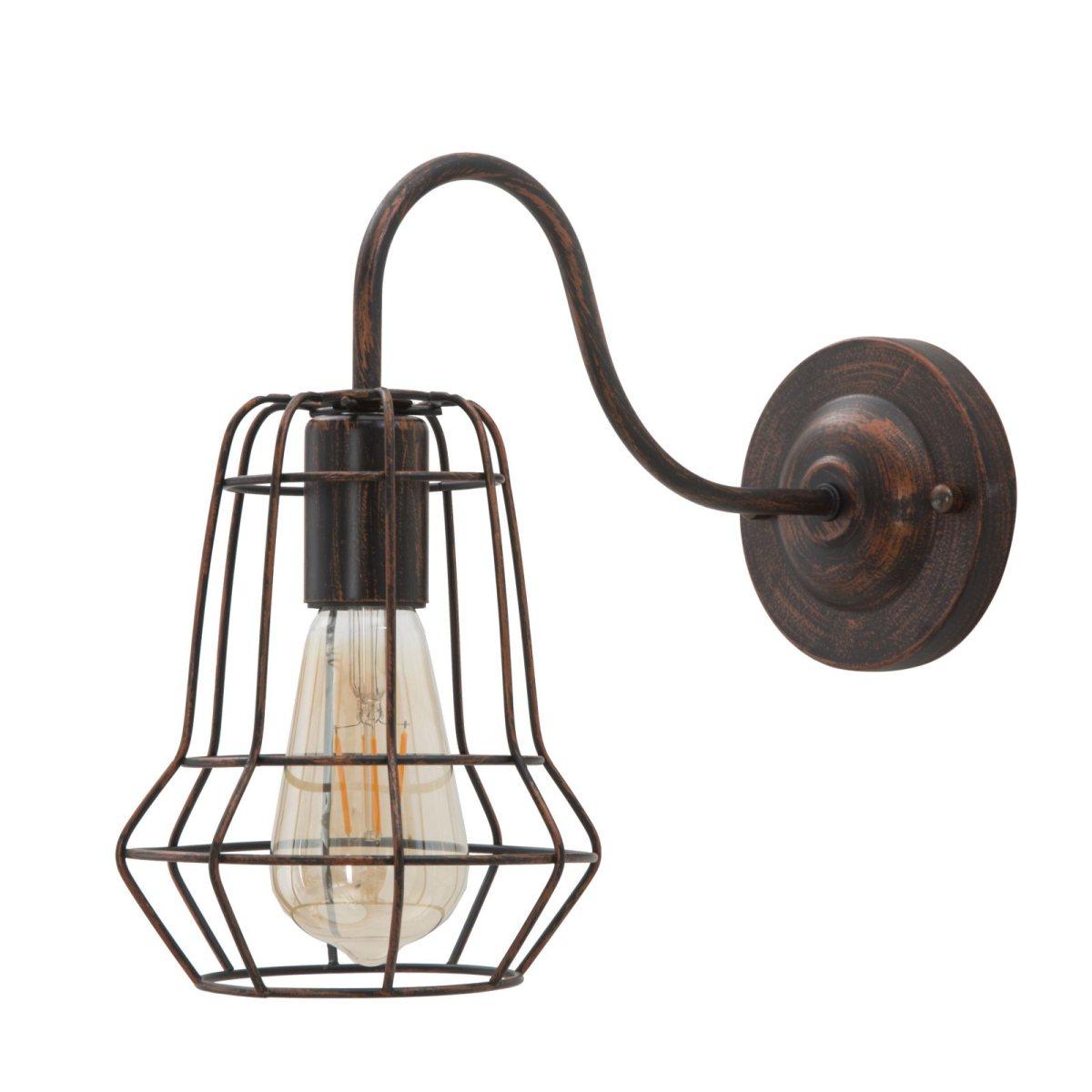 Lampada da muro industry -b- cm 33x15x27,5 min 2