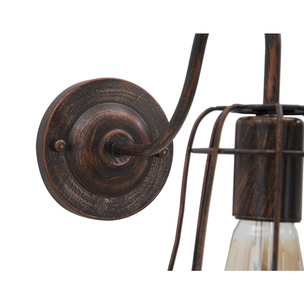 Lampada da muro industry -b- cm 33x15x27,5 min 2