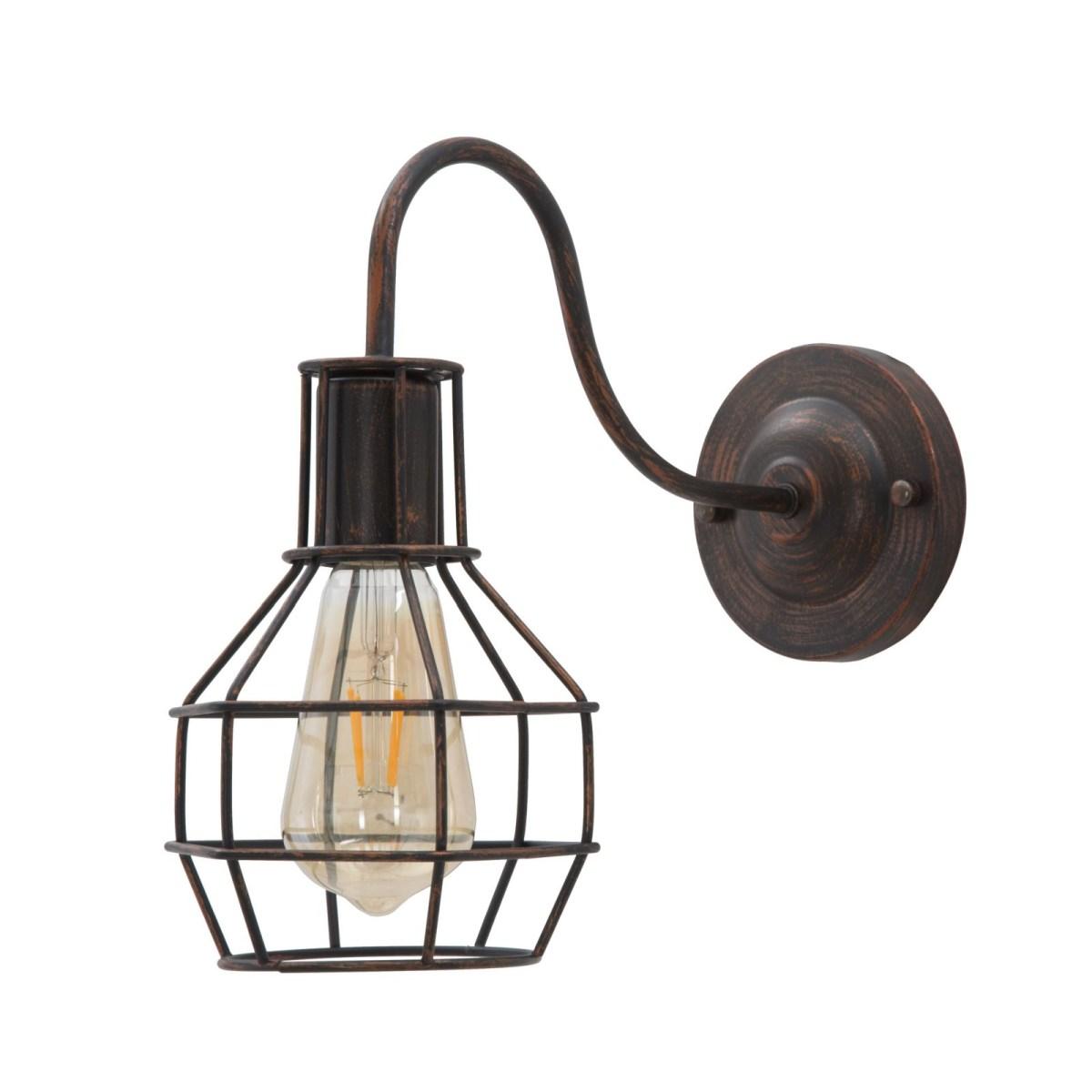 Lampada da muro industry -c- cm 32x14x30 min 2