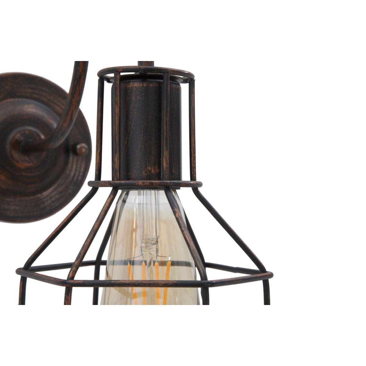 Lampada da muro industry -c- cm 32x14x30 min 2
