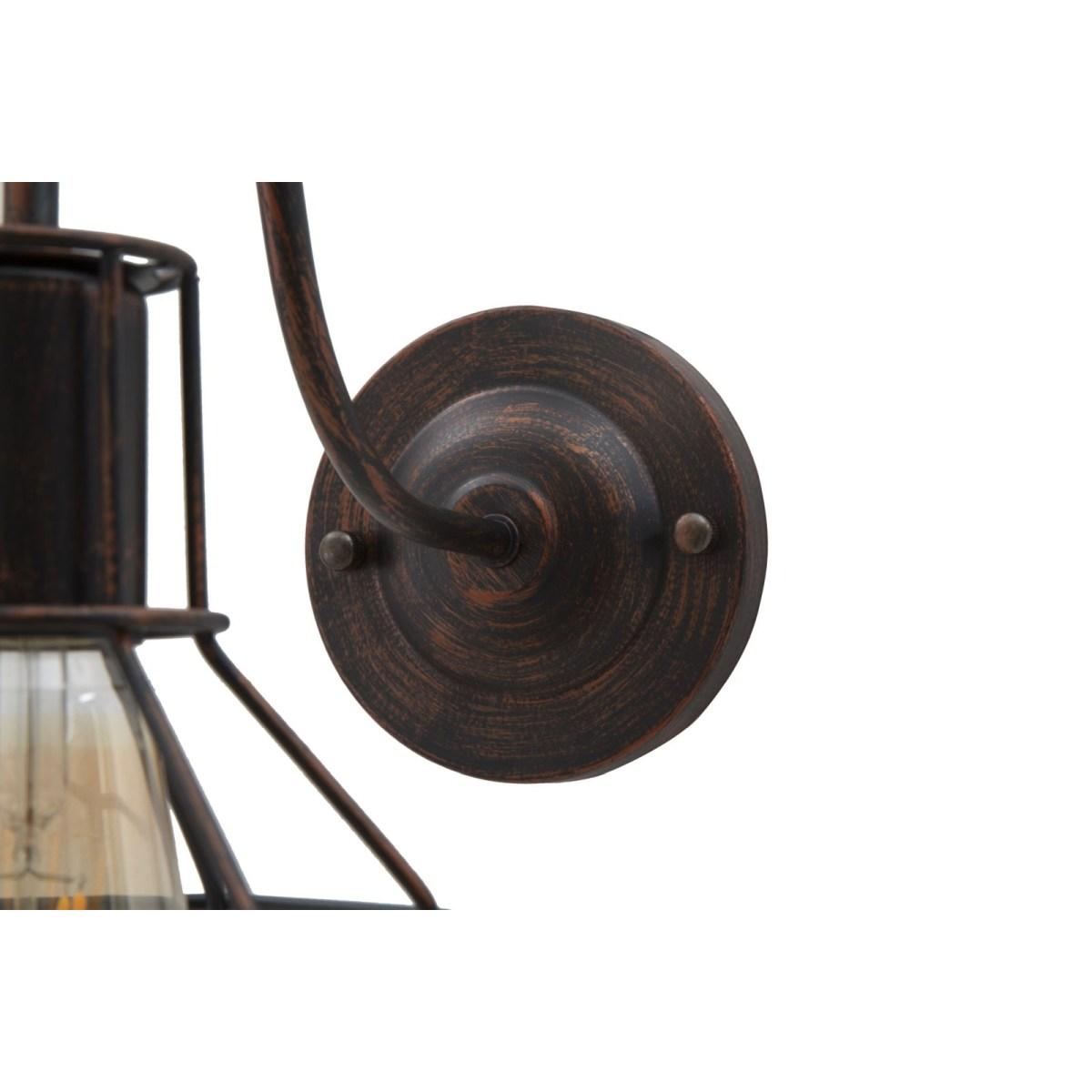 Lampada da muro industry -c- cm 32x14x30 min 2