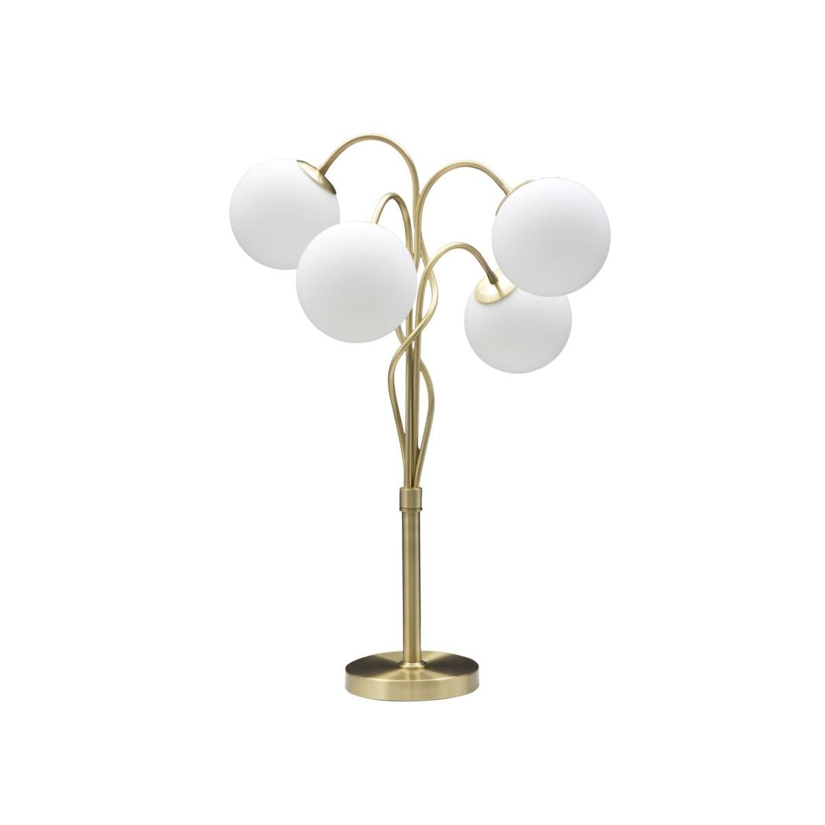 Lampada da tavolo glamy 4 light cm Ø 53x74
