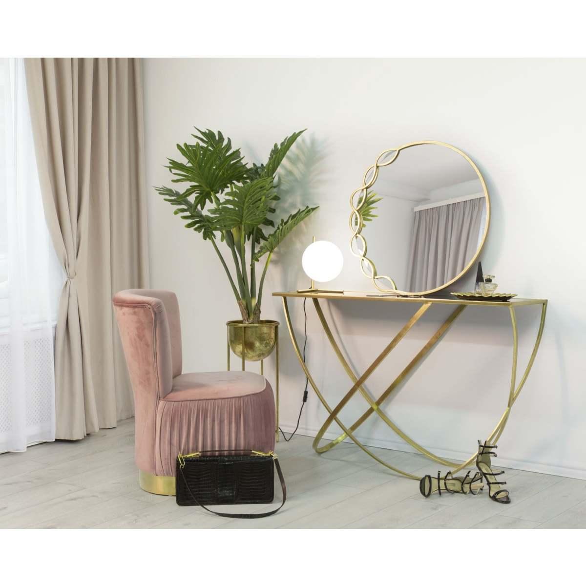 Lampada da tavolo glamy low cm 25x25x27