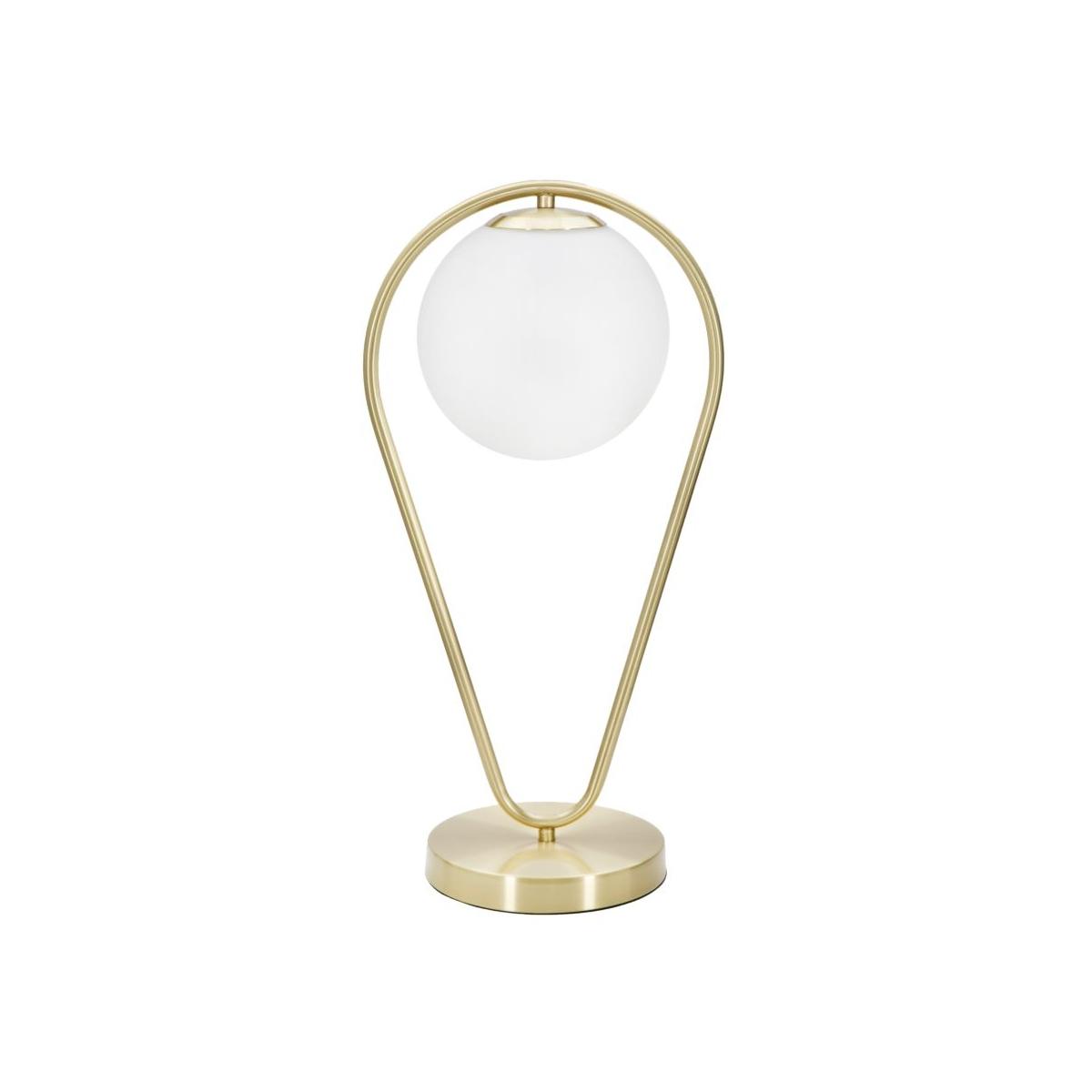 Lampada da tavolo glamy drop cm 25x18x50