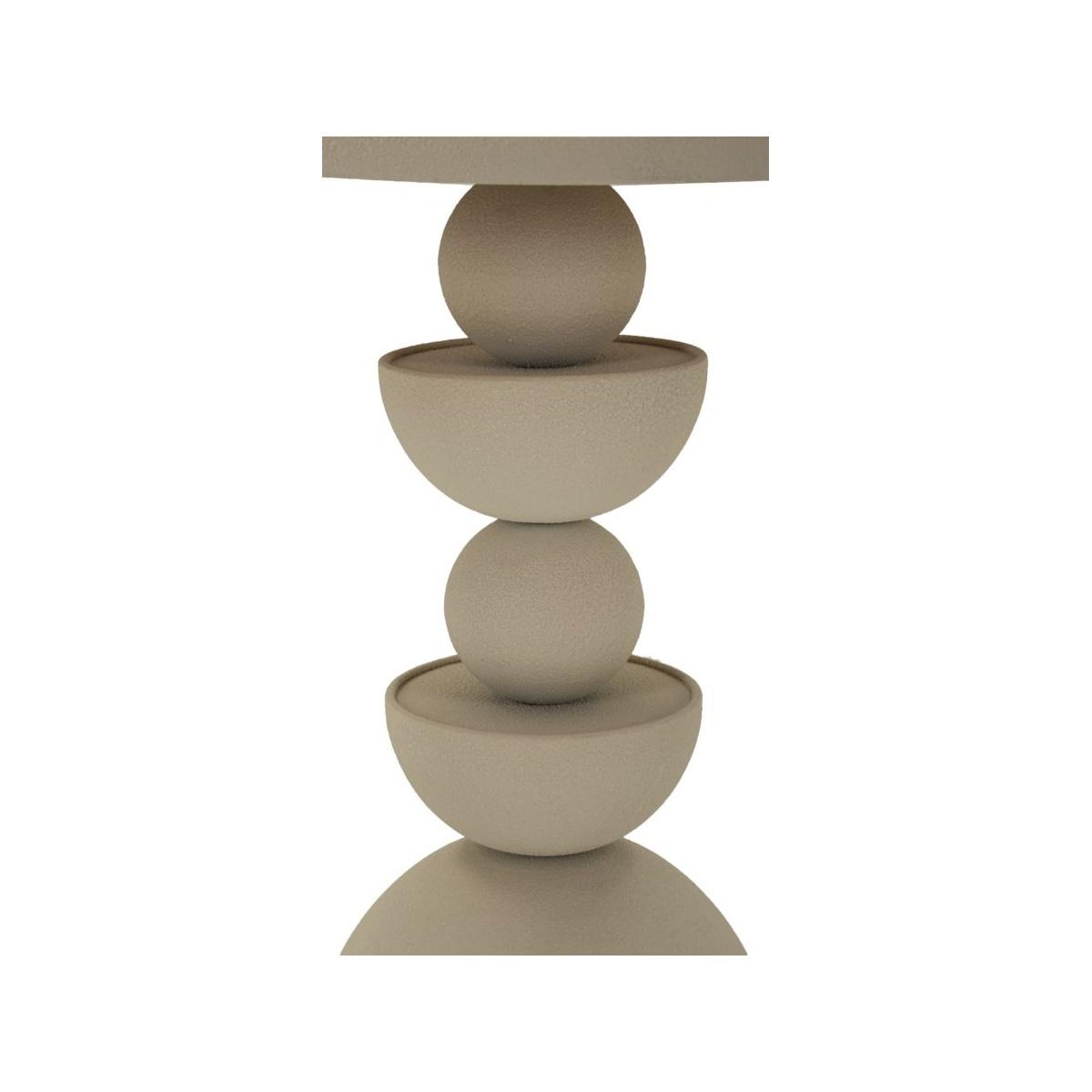Tavolinetto dune c/specchio cm Ø 45x49,5