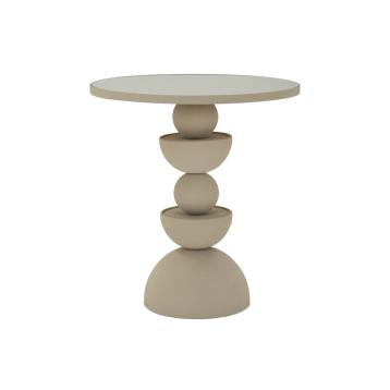 Tavolinetto dune c/specchio cm Ø 45x49,5