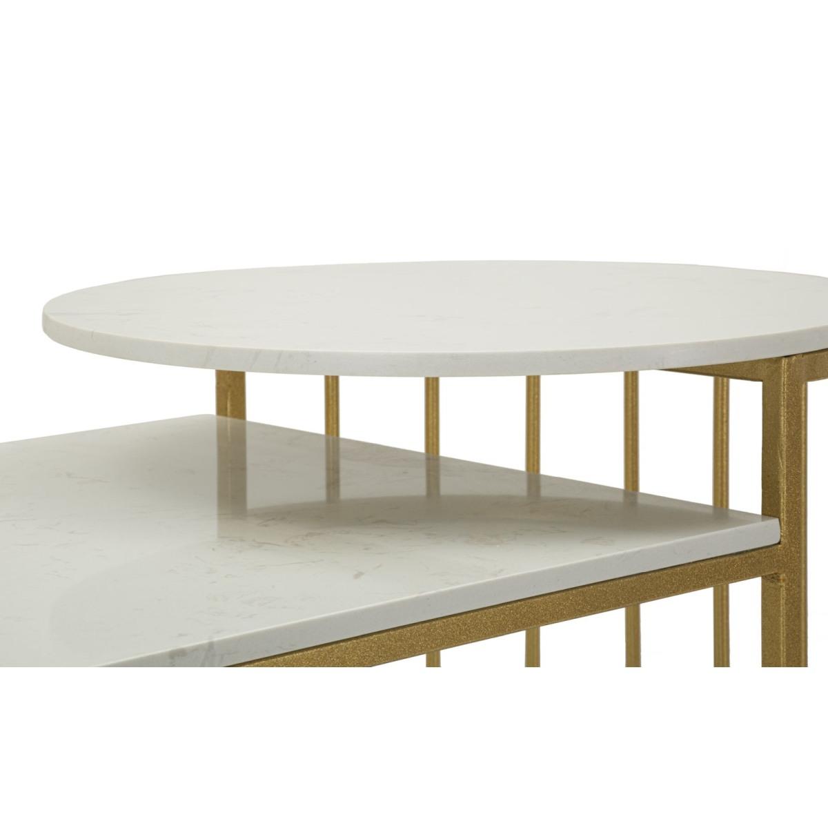 Tavolo da caffe' ankara cm 90x50x50