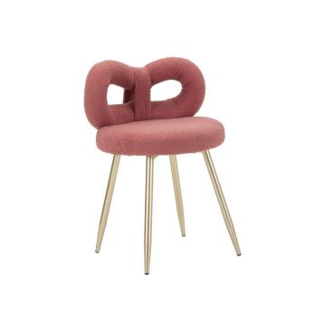 Sedia mini ilary rosa cm Ø 40x67<br> (altezza seduta cm 46)